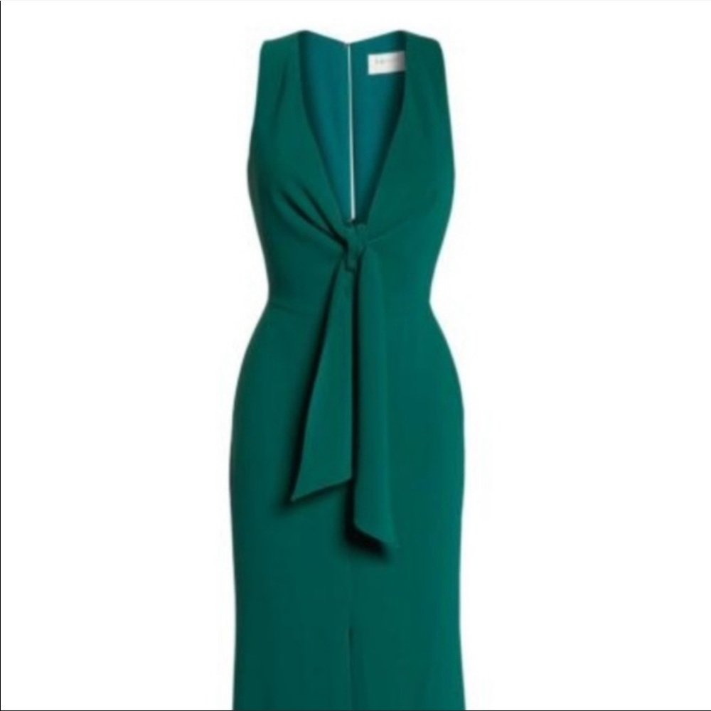 Emerald maxi Harlyn dress. large. Worn once.